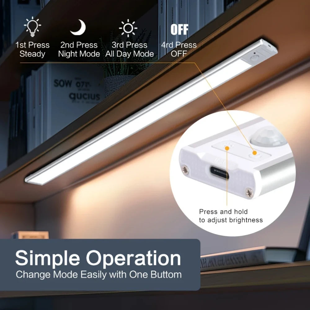 Wireless LED Motion Sensor Wall Light