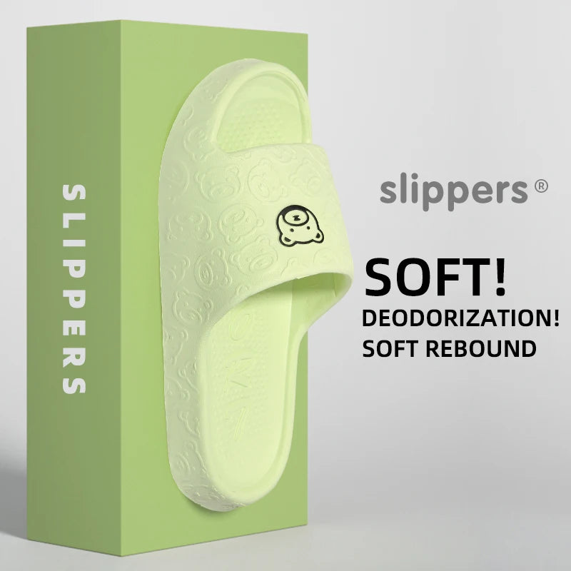 Non-Slip Slippers for Women Outdoor Wear 2026 New Indoor Home Sandals Female Summer Eva