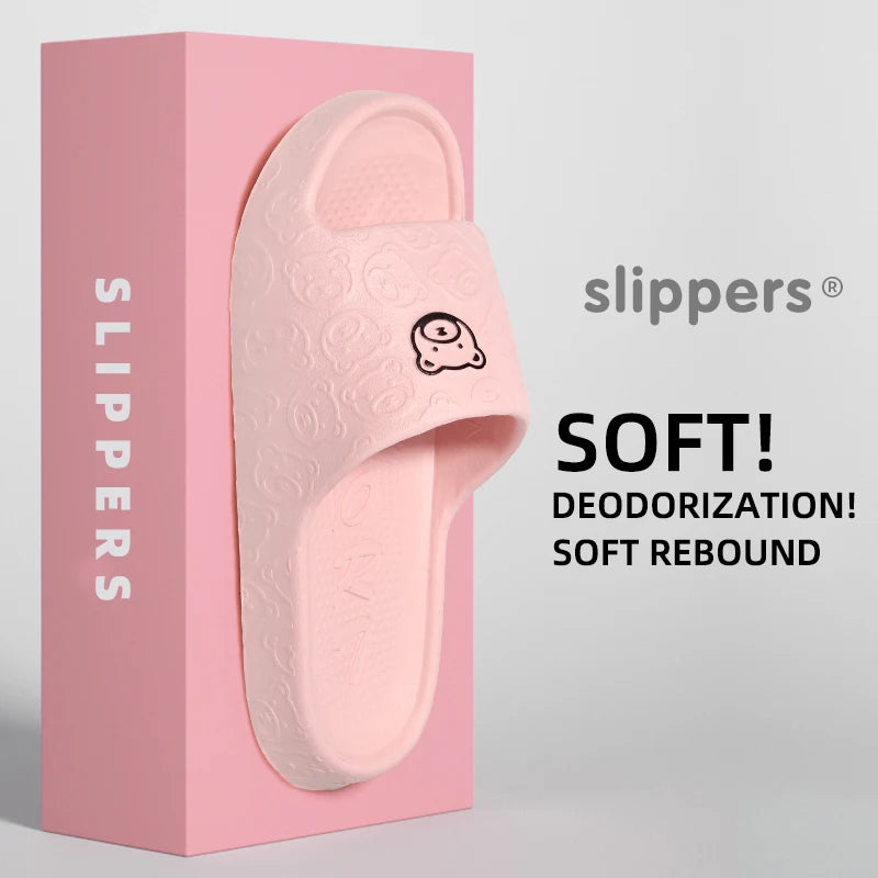 Non-Slip Slippers for Women Outdoor Wear 2026 New Indoor Home Sandals Female Summer Eva