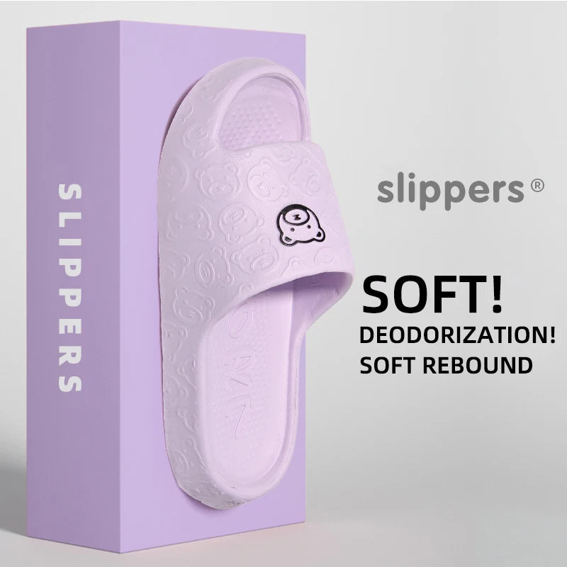 Non-Slip Slippers for Women Outdoor Wear 2026 New Indoor Home Sandals Female Summer Eva