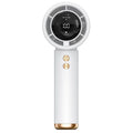 Portable Handheld Turbo Fan Air Cooler LED Display USB Rechargeable High-Speed Mini Electric Fan Quiet Cooling for Outdoor