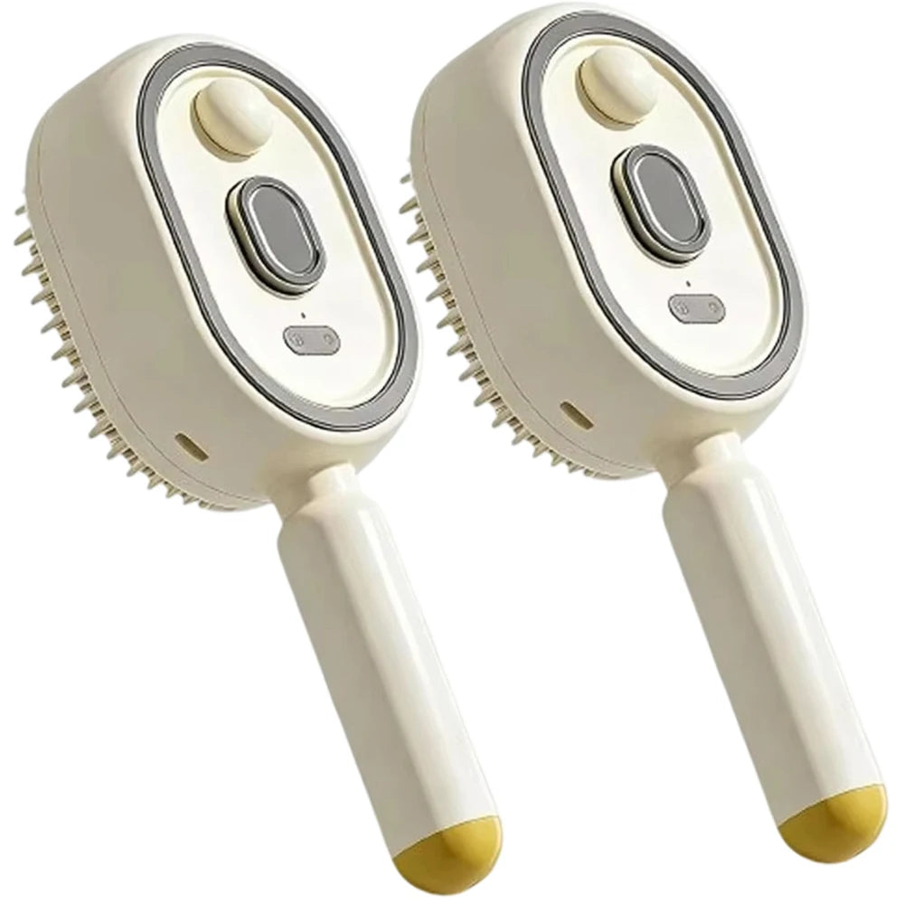 3-in-1 Electric Scalp Massager & Self-Cleaning Hair Care Comb