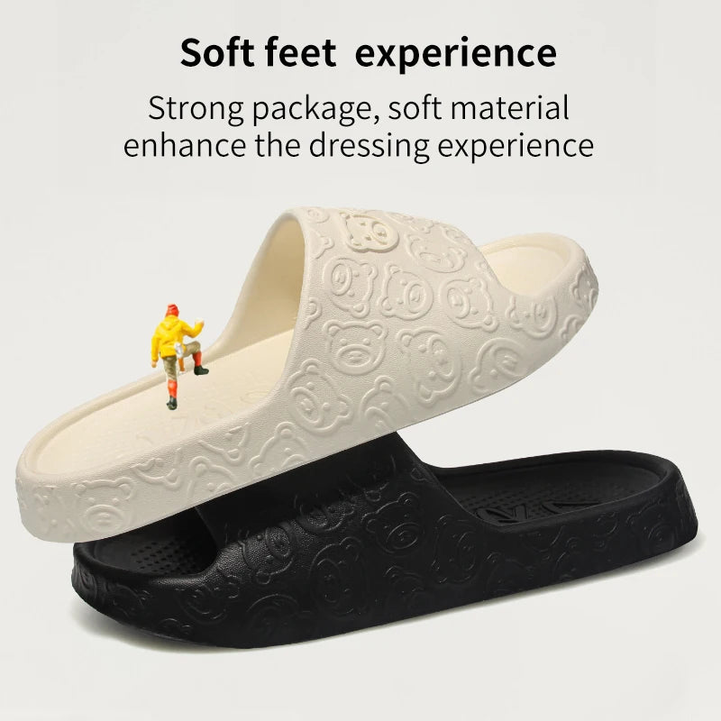 Non-Slip Slippers for Women Outdoor Wear 2026 New Indoor Home Sandals Female Summer Eva