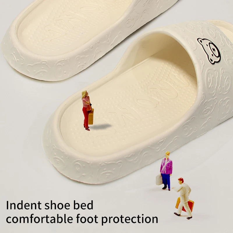 Non-Slip Slippers for Women Outdoor Wear 2026 New Indoor Home Sandals Female Summer Eva
