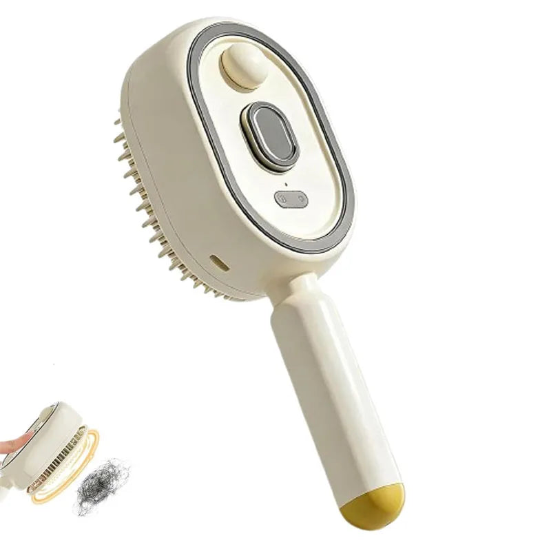 3-in-1 Electric Scalp Massager & Self-Cleaning Hair Care Comb