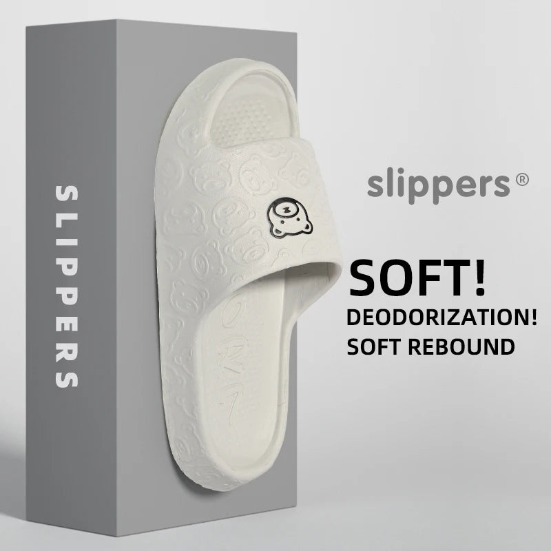 Non-Slip Slippers for Women Outdoor Wear 2026 New Indoor Home Sandals Female Summer Eva