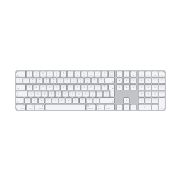 Apple Magic Keyboard with Touch ID and Numpad White