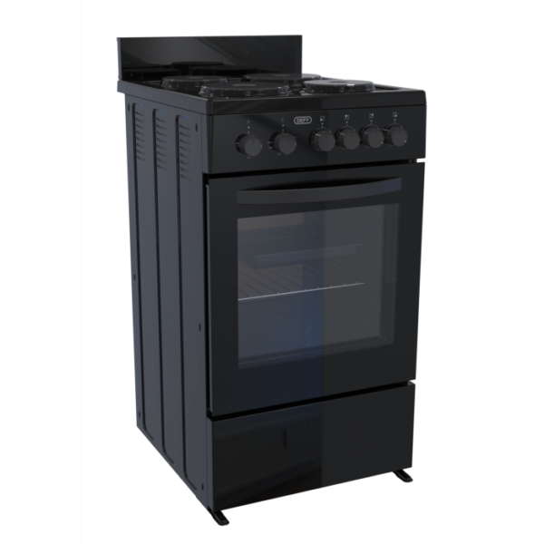 Defy 4 Plate Compact Stove Black DSS554