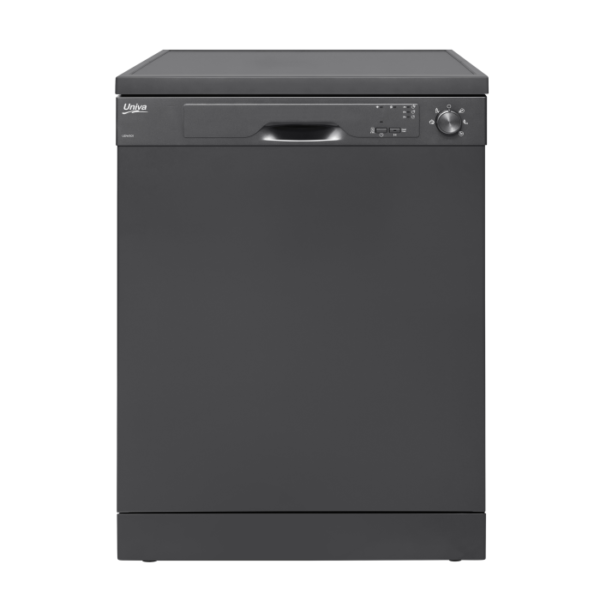 Univa 13 Place Dishwasher Dark Grey UDW301